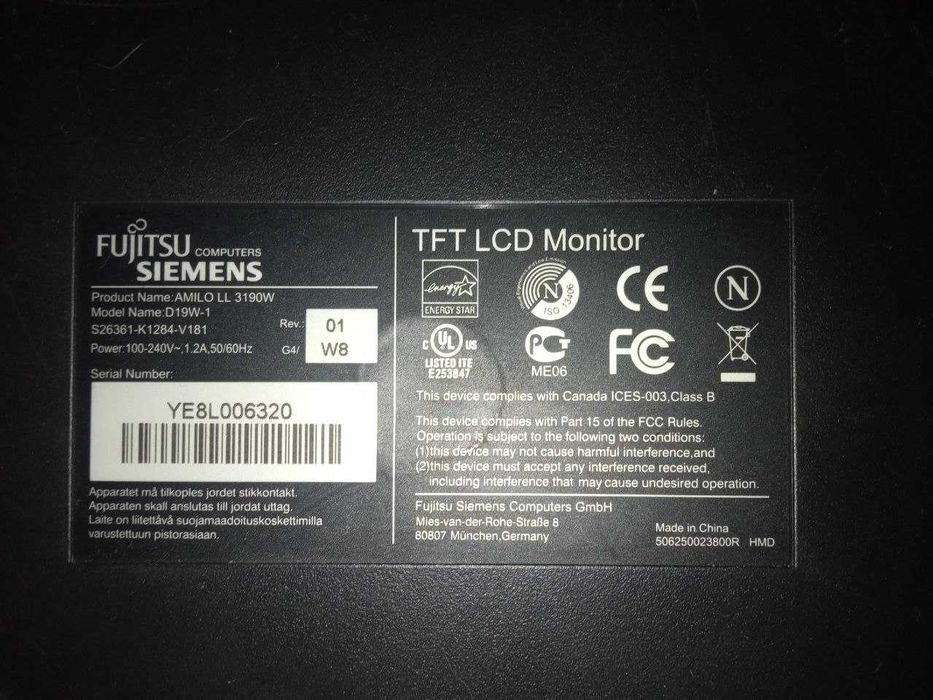 Монитор FUJITSU computers SIEMENS