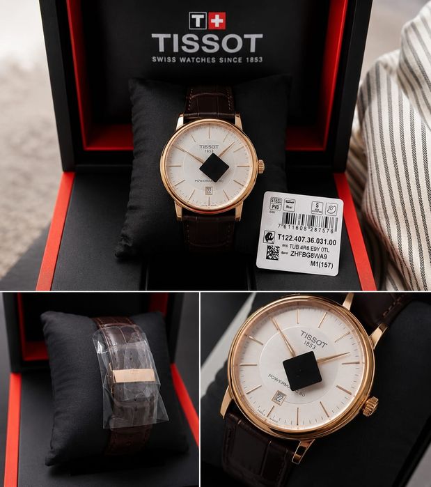 Ceas Tissot Powermatic 80 Gold–Automat-Garantie 2 ani-Factura-Ca Nou