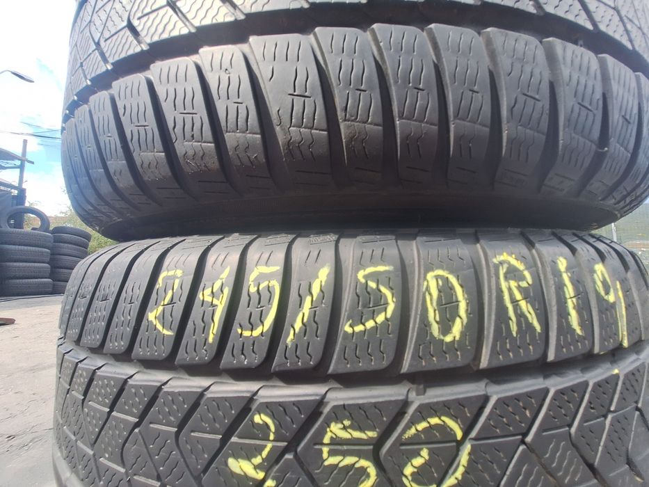 4 anvelope iarna 245/50r19 Pirelli rft runflat 2019 Montaj Gratuit