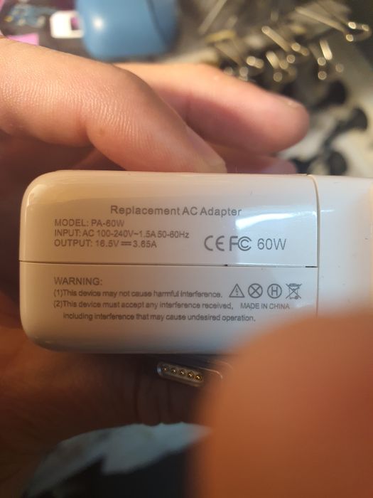 Зарядно за лаптоп Apple 60w