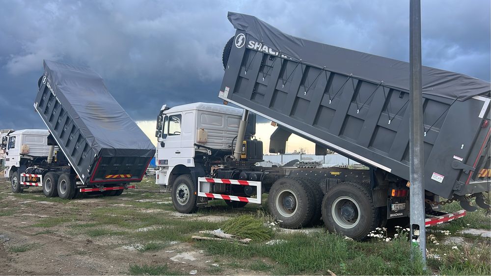 Услуги самосвалов  шахман  с прицепом