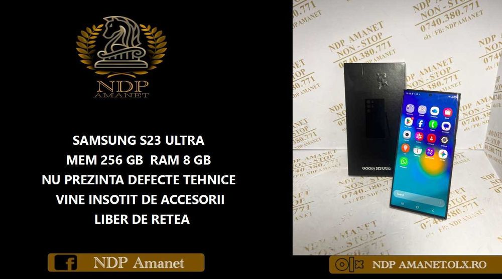 NDP Amanet Calea Mosilor 298  SAMSUNG S23 ULTRA (54825)