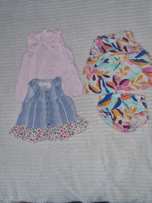 H&M ,zara,Carter's лот дрешки. Размер 74.