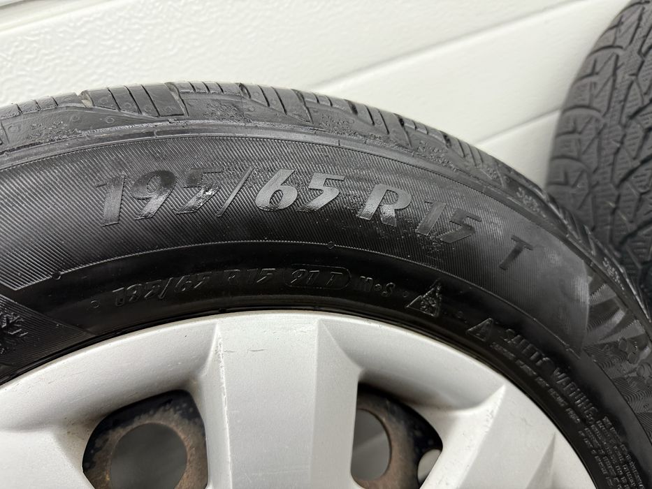 Roti otel Volkswagen 5x112 originale 195/65/r15