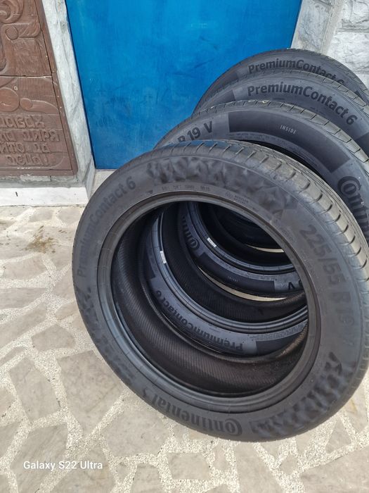 225 55 R 19 V 4броя Continental6 Замъка Ямбол