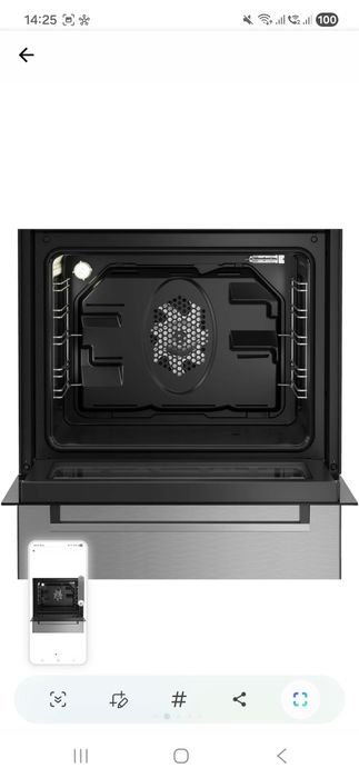 Aragaz Beko FSM62320TXD, 4 arzatoare, Mixt, 72 L