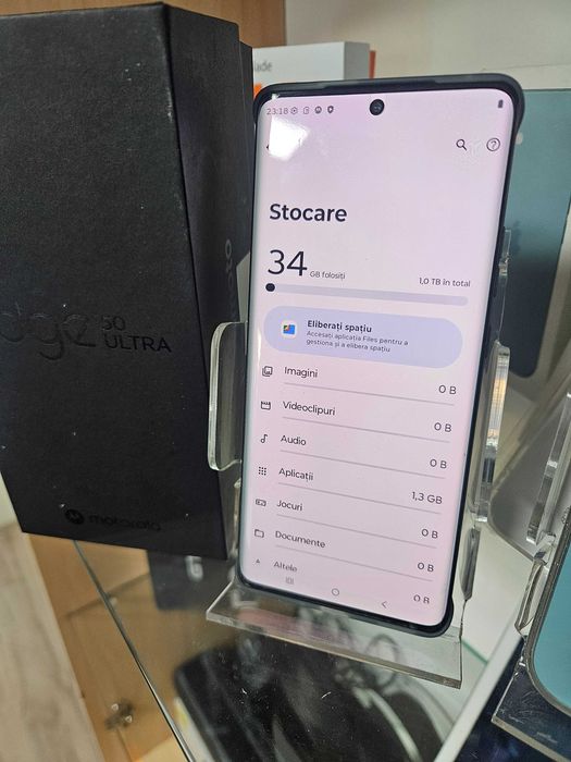 Magazin Moto edge 50 ultra 1TB 16GB impecabil full box garantie 1 an