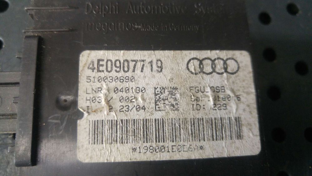 Modul antitractare audi a8 d3 4e2 4e8 4e0907719 510030690