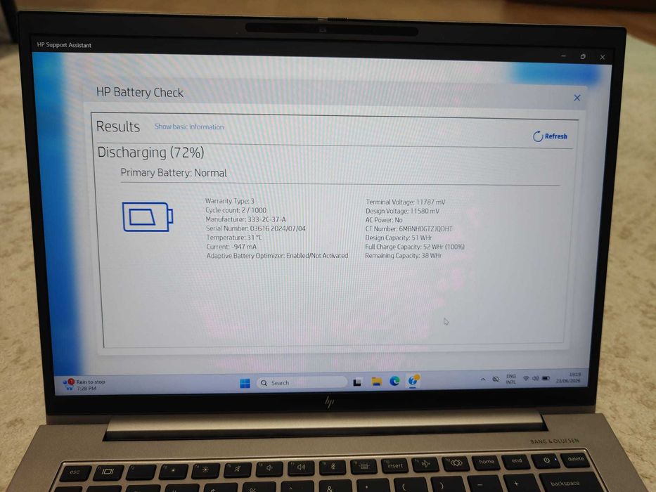 HP ZBook Firefly 14 G9 i7-1265U, 16GB RAM DDR5, 512 SSD NVME