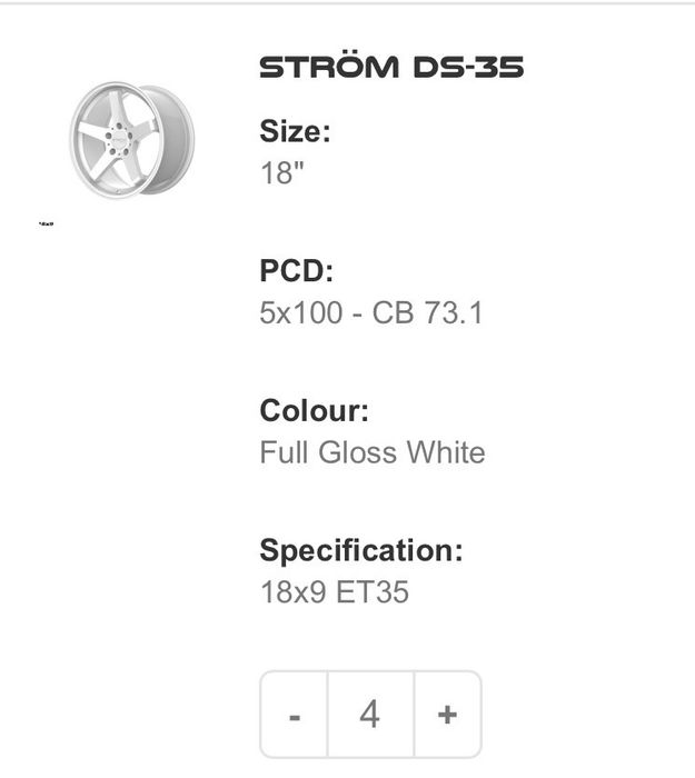 Strom DS-35 5x100
