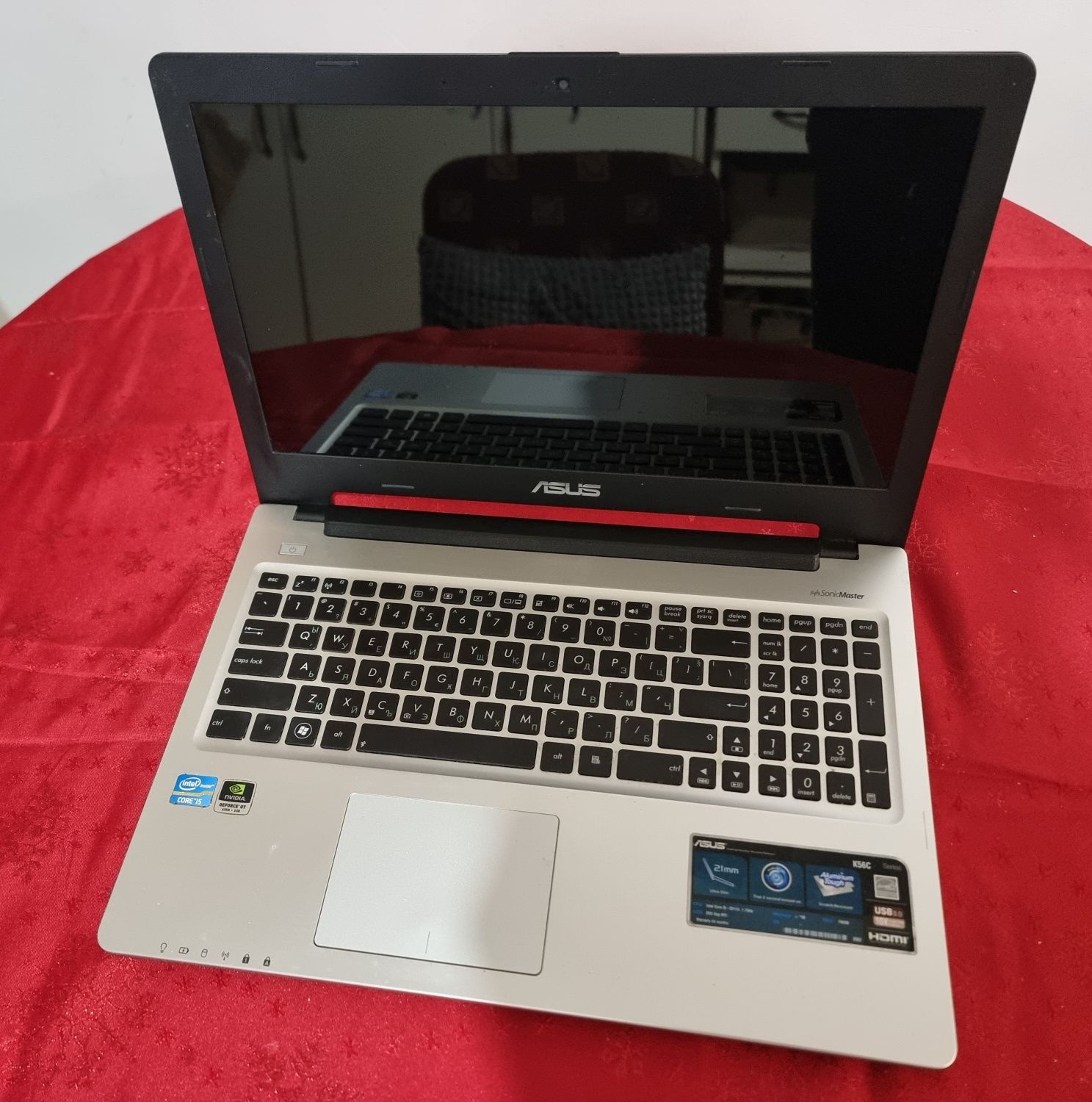 Лаптоп Asus K56CM-XX011D c процесор Intel® Core™ i5-3317U 1.70GHz, гр.  Варна Червен площад • OLX.bg