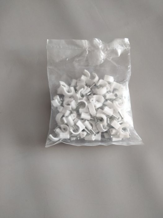 Держатели (скоба) для кабеля. 8 мм