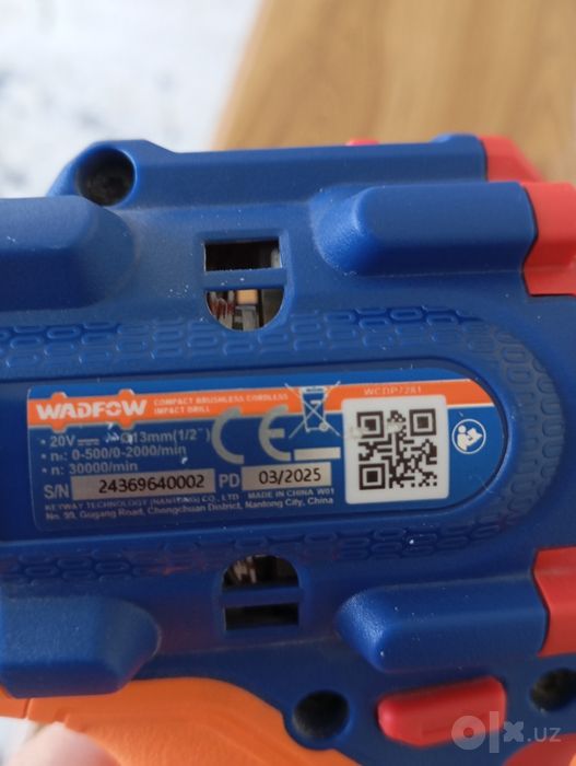 Шрупаверт винтаверт wadfow 20v ingoco 20v