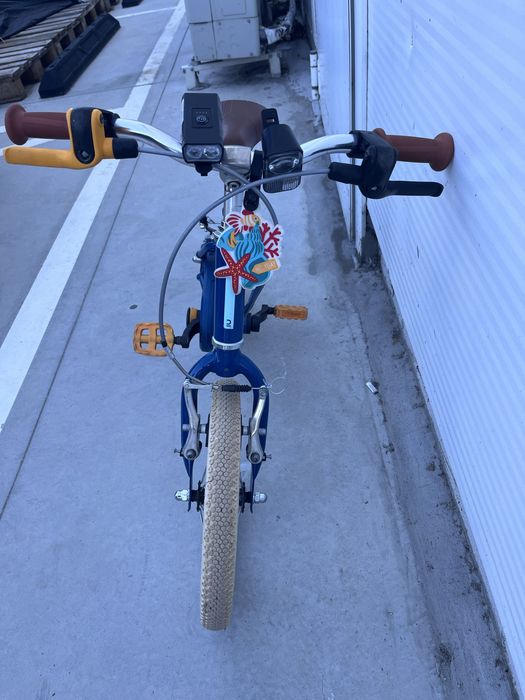 Детско колело 14”, B-twin, 2 в 1