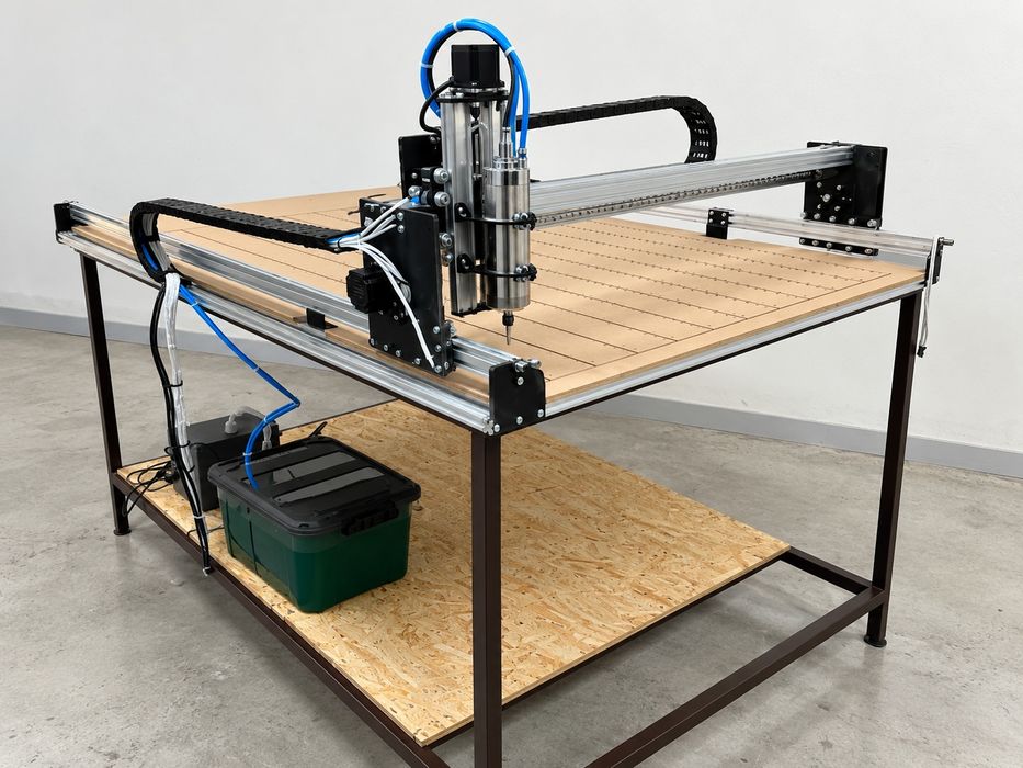 ЧПУ фрезерлік станок 1510 PRO + 80 Вт лазер | CNC 150×100 см