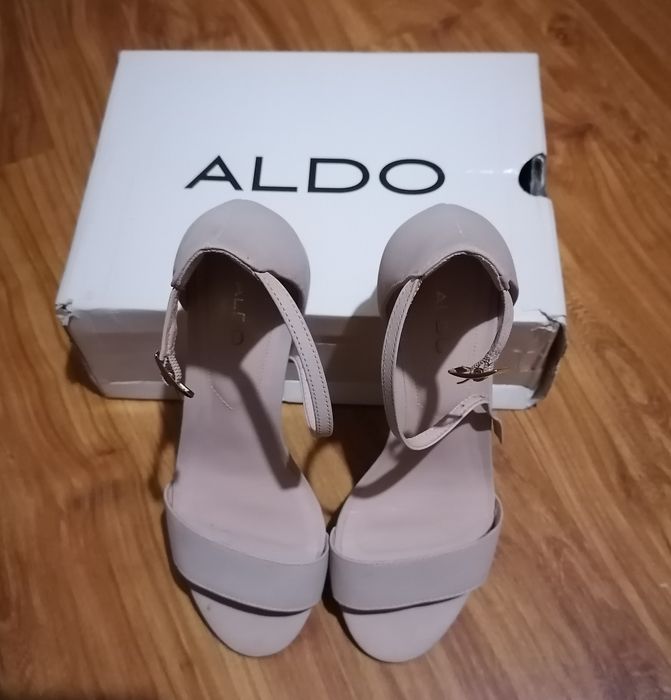 Сандали  ALDO  VILLAROSA  от естествен набук