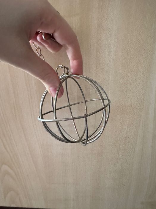 Шар для сена металлический для грызунов
