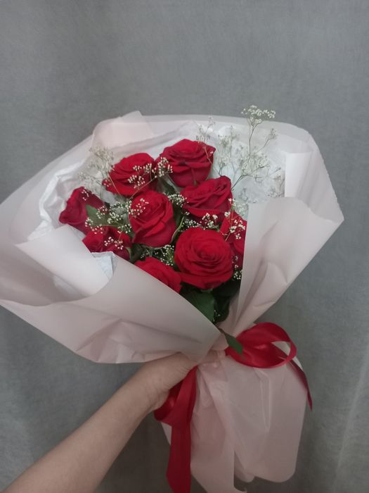 букет роз, цветы