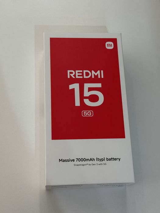 Redmi 15 -5G -256 Gb -8 Gb ram NOU