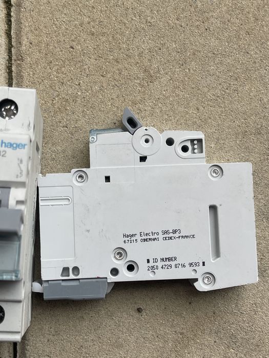 Siguranta electrica automata Hager MHN520, 1P+N, 4,5kA, B, 1M,