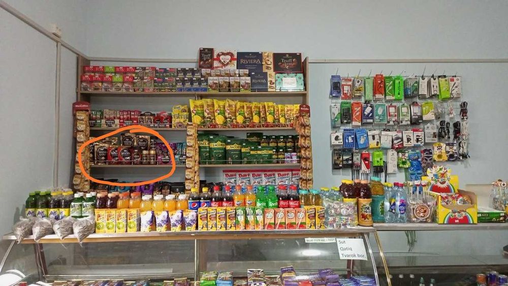 Магазин учун стеллаж мебель