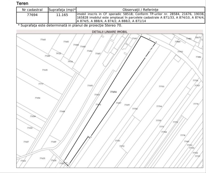 Teren 11.165 mp zona Pacea (lângă Combustibilul/Castillio) – 3400 mp intravilan, utilități la limita de proprietate(gaz,apa,curent electric),13.5 e/mp