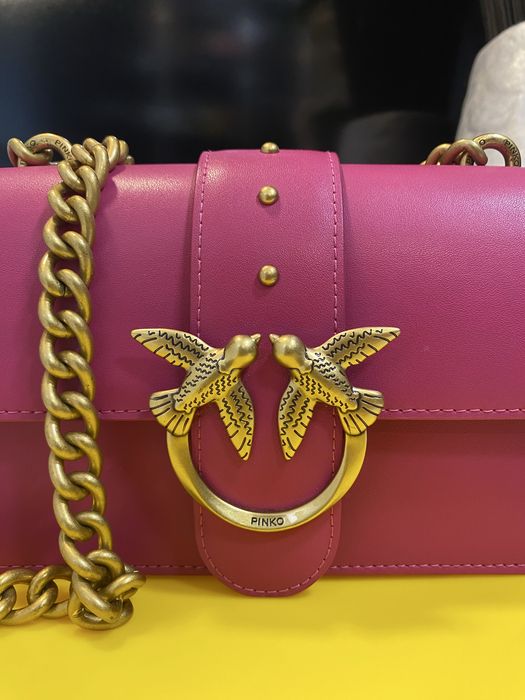 Розова чанта Pinko
