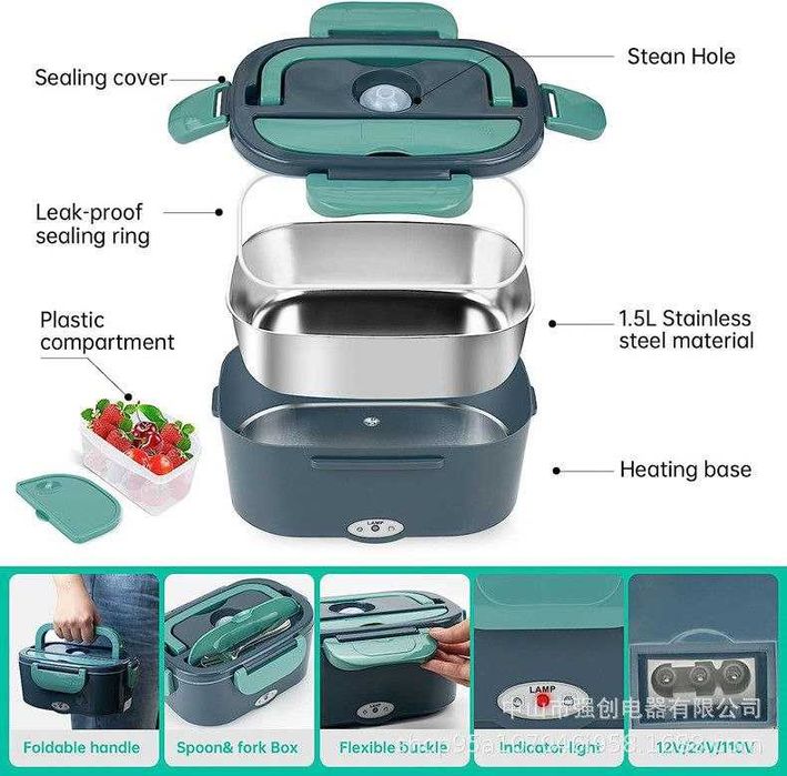 Ланч бокс с подогревом от 220в, есть доставка яндекс