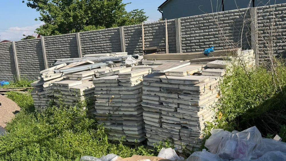 Термо панель толщина 5см. Б/У находится в поселке Кокозек