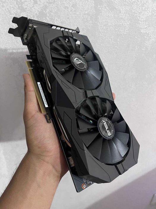 Nvidia GTX 1050 видеокарта ASUS ROG STRIX