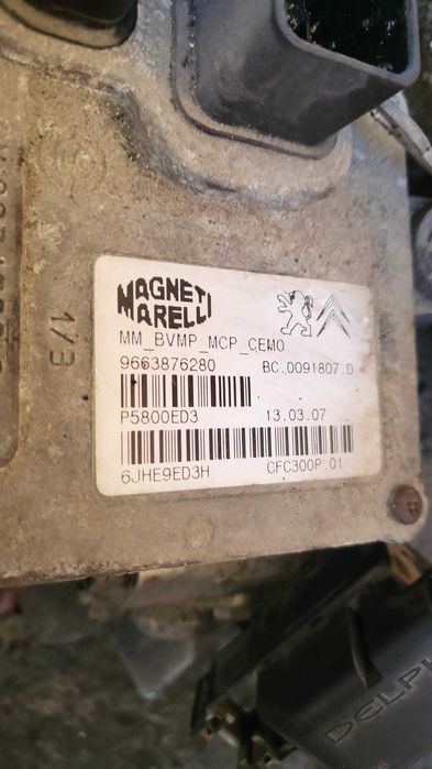 Cutie semi-automata Citroen C4 grand picasso  1.6 Hdi - cod 9663876280