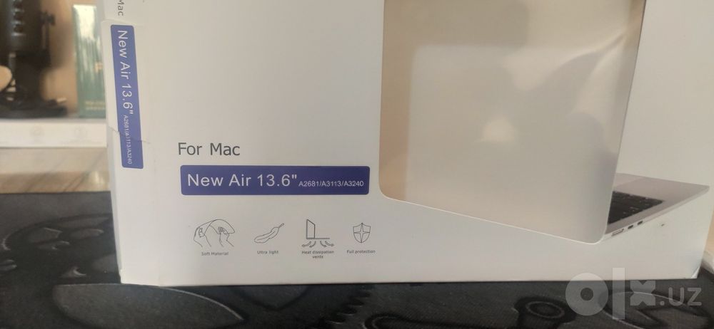 Macbook Air 13.6 uchun gʻilof prozrachniy