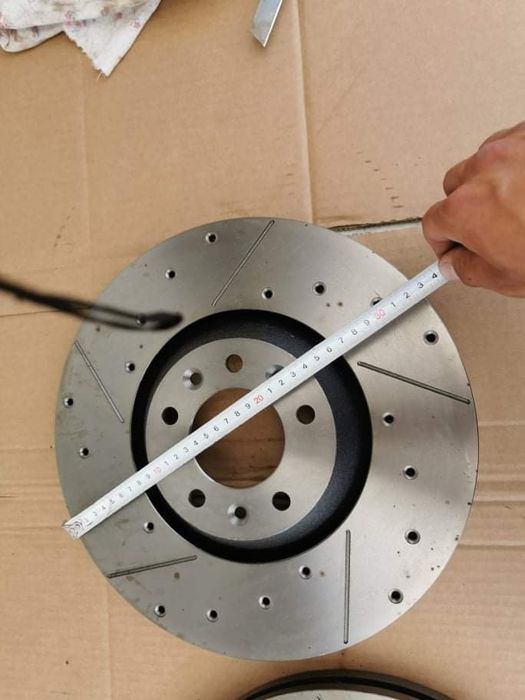 Discuri frana striate perforate Citroen C6 Peugeot 407