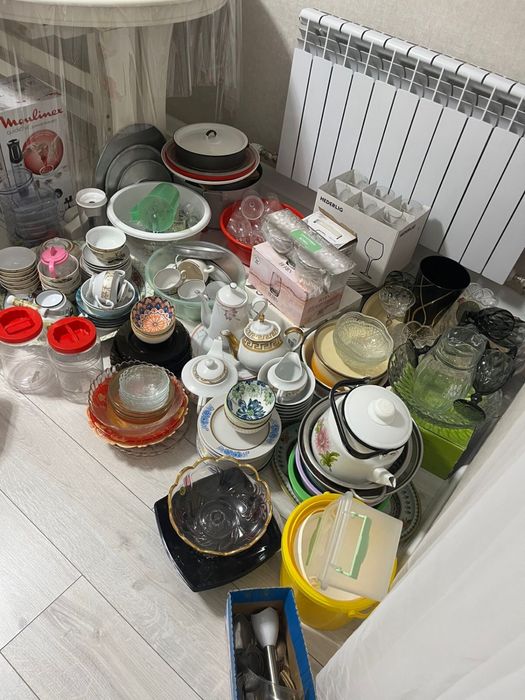 Посуда разная для кухни