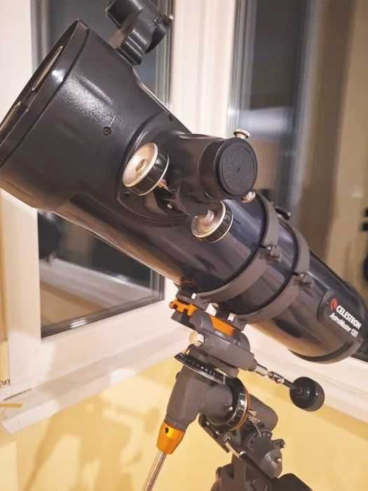 Силен телескоп CELESTRON AM130, тръба или с монтировка, може и с мотор
