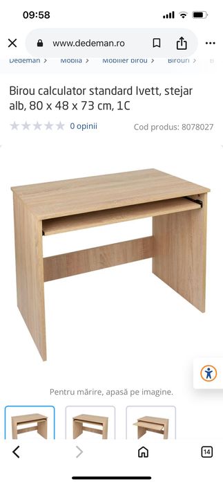 Calculator cu masuta