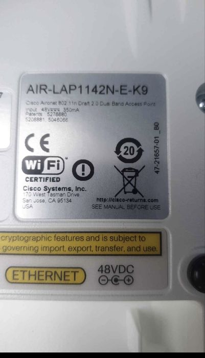 Access Point Cisco Aironet 1142N – Enterprise, Dual Band