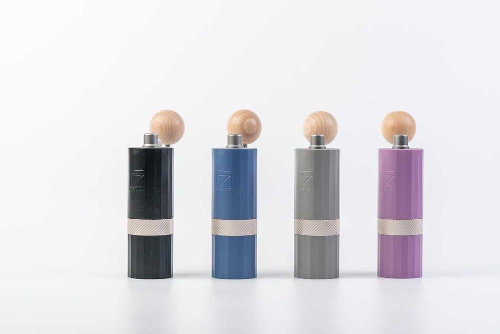 Ръчна кафемелачка 1Zpresso Q Air Лилава (Нова)