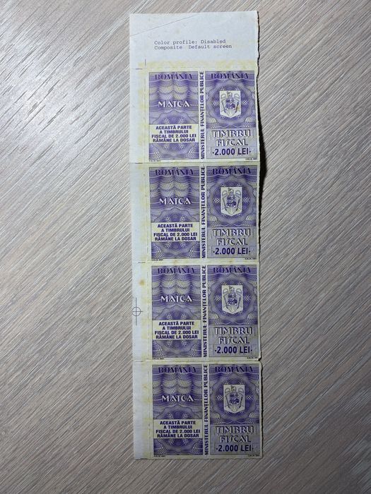 timbre de colectie