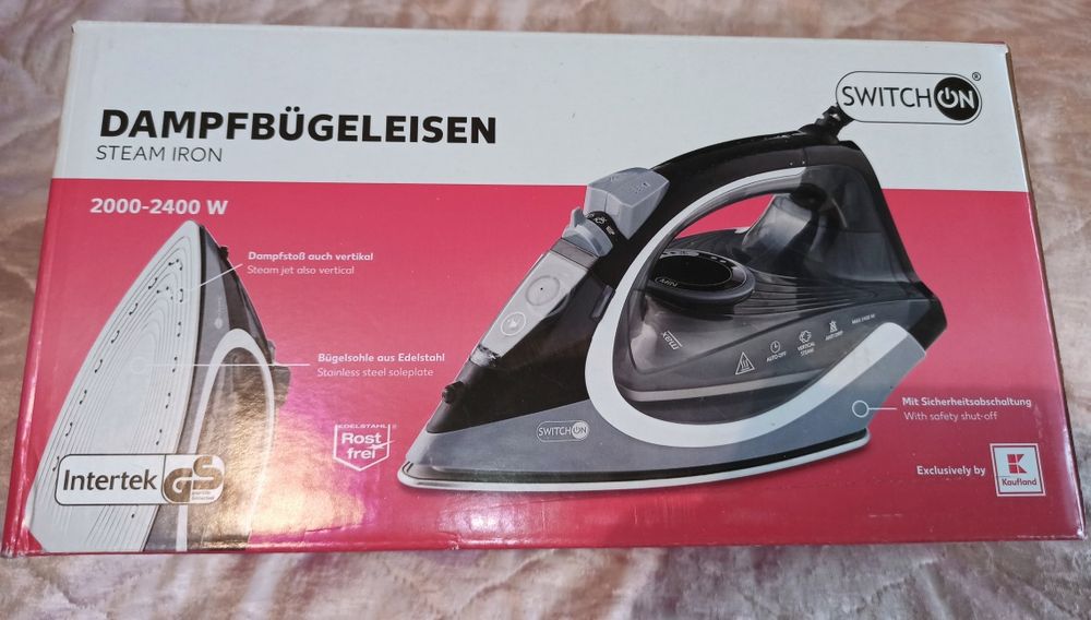 Нова парна ютия switch on