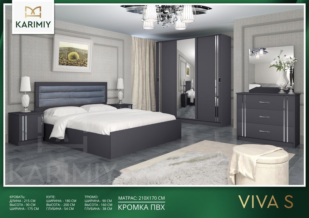 Yotoqxona uchun mebellar to‘plami – uslub, qulaylik va ishonch