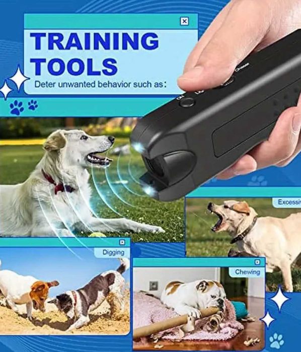 Светодиодный Фонарик для контроля лая собак!