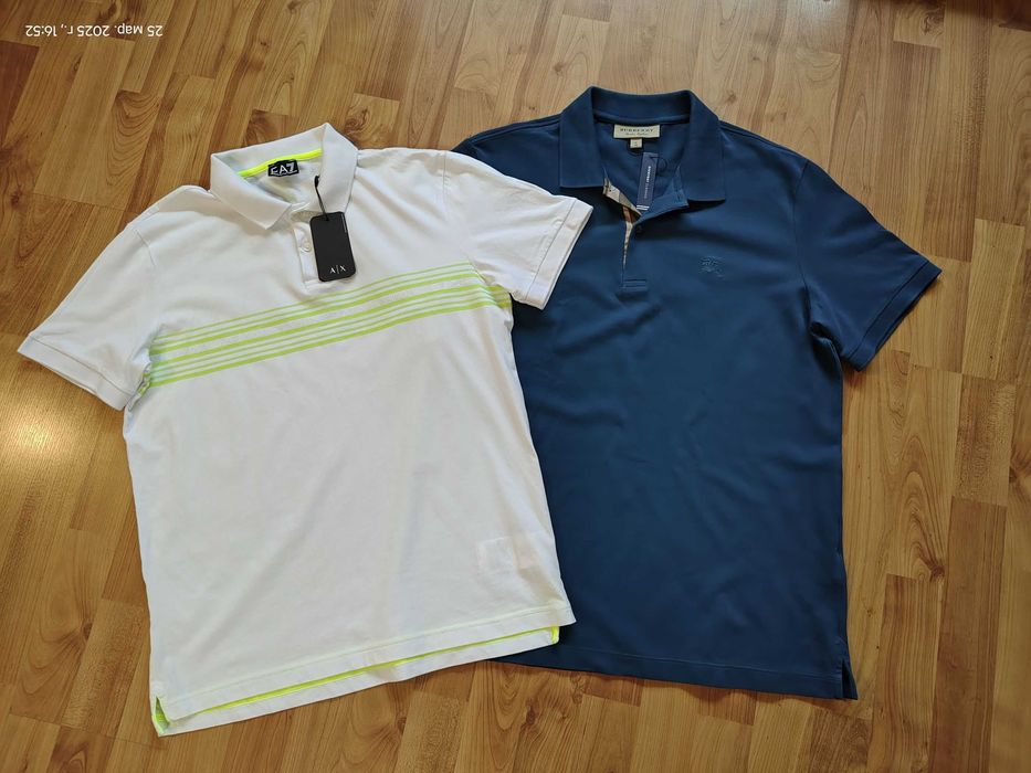 Тенниски Armani (Италия),Burberry (Британия),оригинал,новые,р-ры 48,52