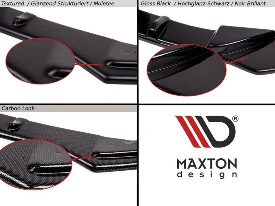 Prelungire Bara Fata compatibila cu BMW X6 F16 M Pack V.3 Maxton Design