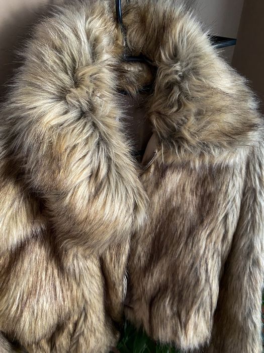 Якенце от естествена козина