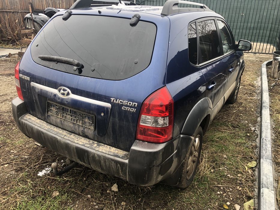 Haion Hayon spate Hyundai Tucson albastru gri crem 2007 2.0 crdi e4