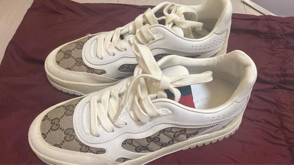 Кеды Gucci Re-Web