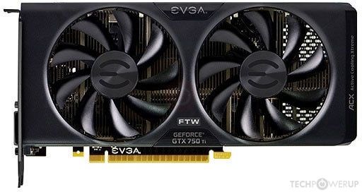 Видеокарта nvidia gtx750ti 2gb