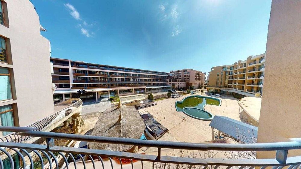 Обзаведен двустаен апартамент на втора линия море, к-с „Гренада”