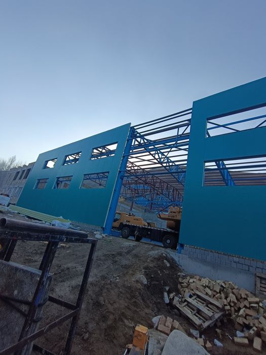 Монтаж сендвич панелей